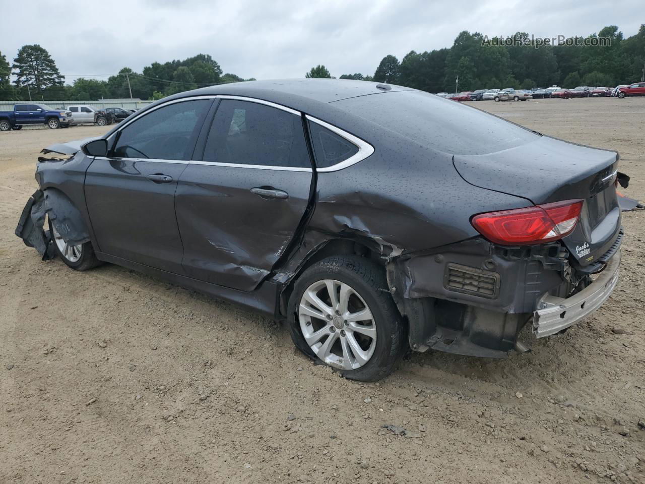 2016 Chrysler 200 Limited Угольный vin: 1C3CCCAB6GN131747