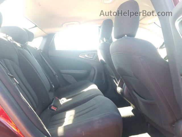 2016 Chrysler 200 Limited Бордовый vin: 1C3CCCAB6GN142683