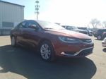 2016 Chrysler 200 Limited Бордовый vin: 1C3CCCAB6GN142683