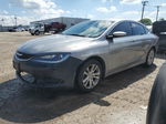 2016 Chrysler 200 Limited Silver vin: 1C3CCCAB6GN153926