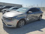 2016 Chrysler 200 Limited Gray vin: 1C3CCCAB6GN159094