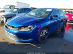 2016 Chrysler 200 Limited Blue vin: 1C3CCCAB6GN161542