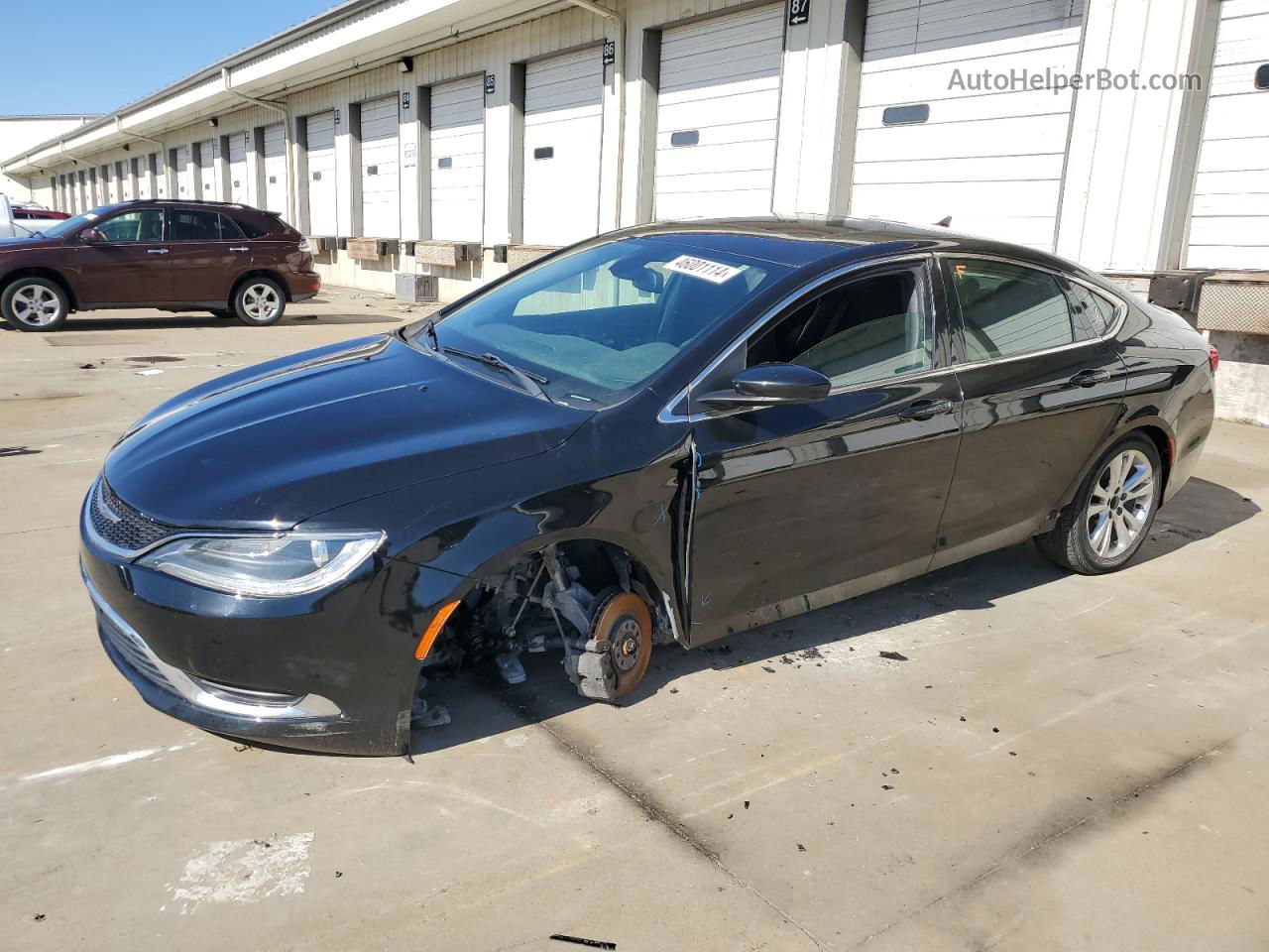 2016 Chrysler 200 Limited Черный vin: 1C3CCCAB6GN168796