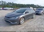 2017 Chrysler 200 Limited Platinum Gray vin: 1C3CCCAB6HN500303