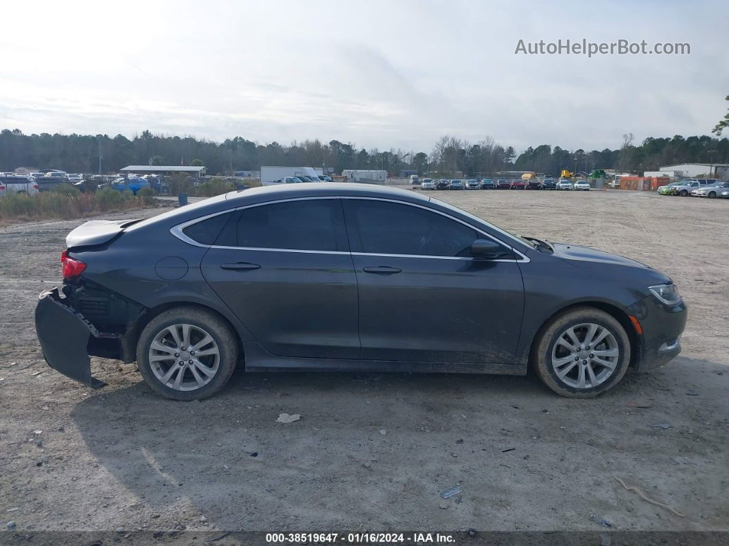 2017 Chrysler 200 Limited Platinum Gray vin: 1C3CCCAB6HN500303