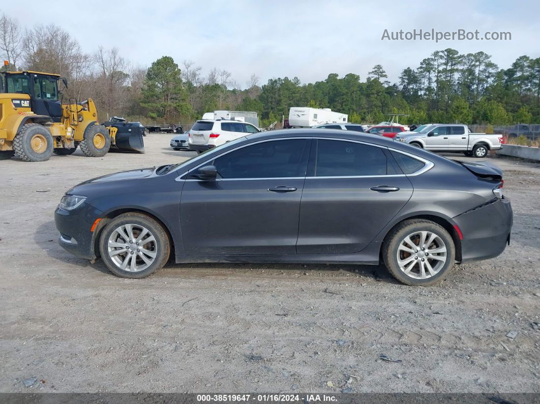 2017 Chrysler 200 Limited Platinum Gray vin: 1C3CCCAB6HN500303