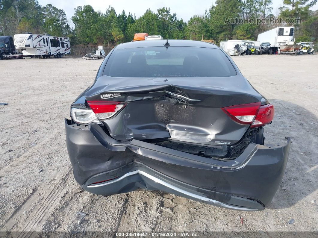 2017 Chrysler 200 Limited Platinum Gray vin: 1C3CCCAB6HN500303