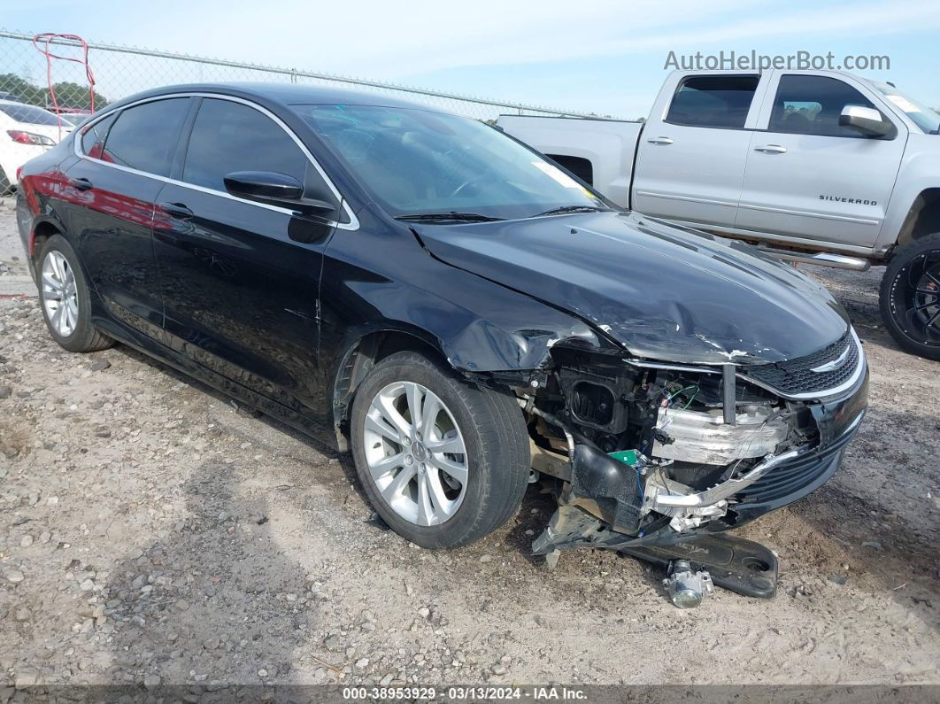 2017 Chrysler 200 Limited Platinum Черный vin: 1C3CCCAB6HN506926