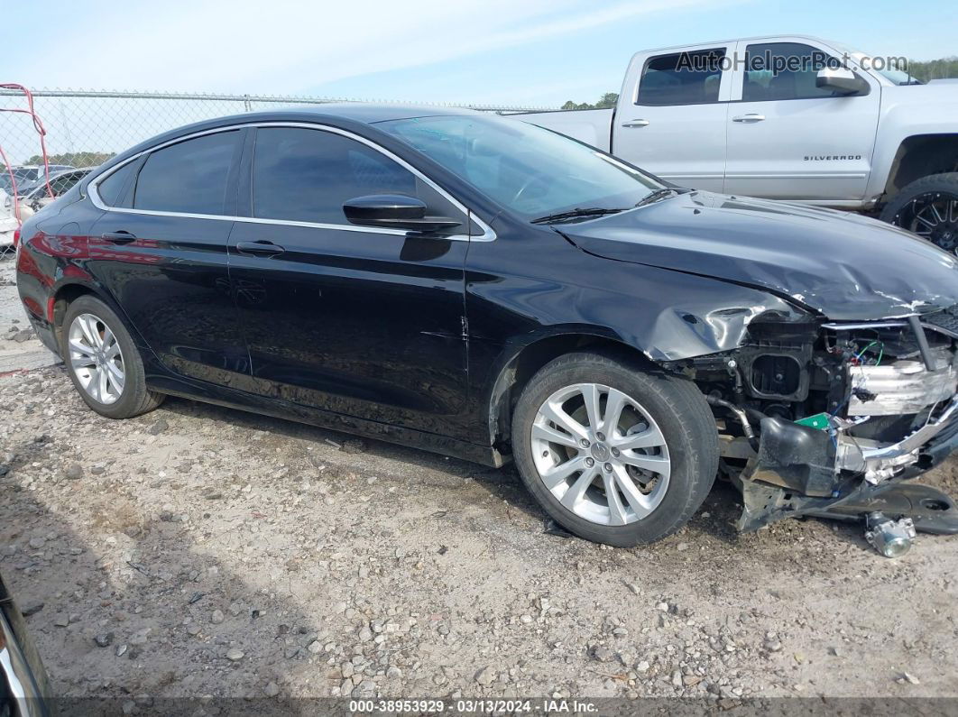 2017 Chrysler 200 Limited Platinum Черный vin: 1C3CCCAB6HN506926