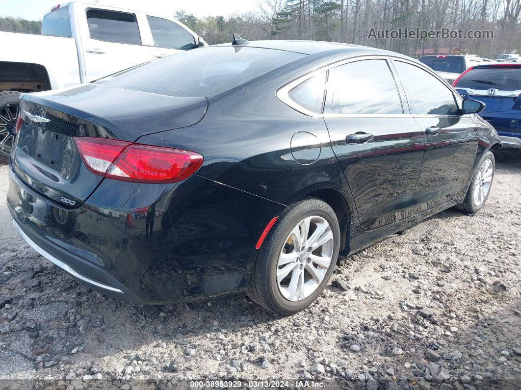 2017 Chrysler 200 Limited Platinum Черный vin: 1C3CCCAB6HN506926