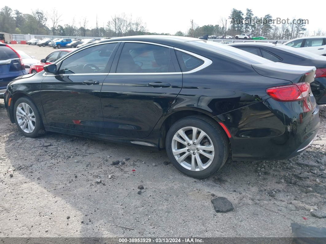 2017 Chrysler 200 Limited Platinum Черный vin: 1C3CCCAB6HN506926