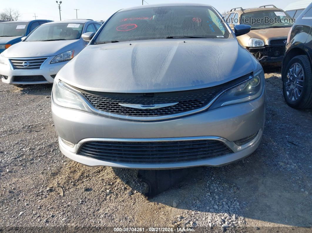 2017 Chrysler 200 Limited Platinum Серебряный vin: 1C3CCCAB6HN507445