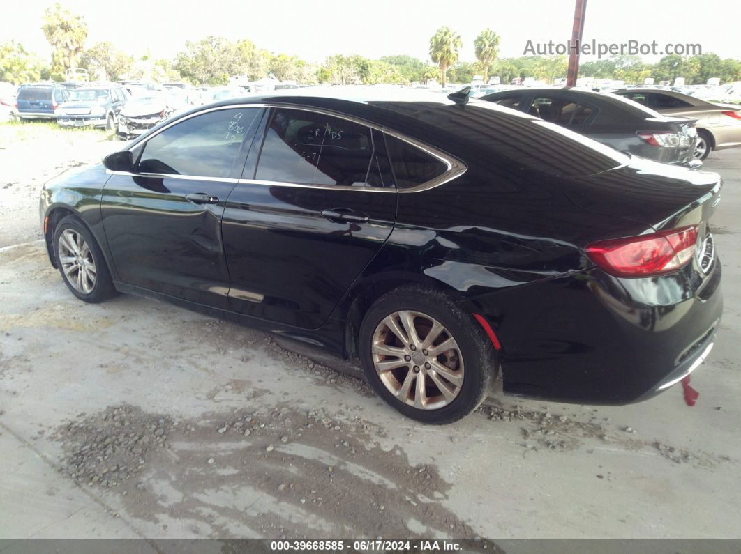 2017 Chrysler 200 Limited Platinum Black vin: 1C3CCCAB6HN510149