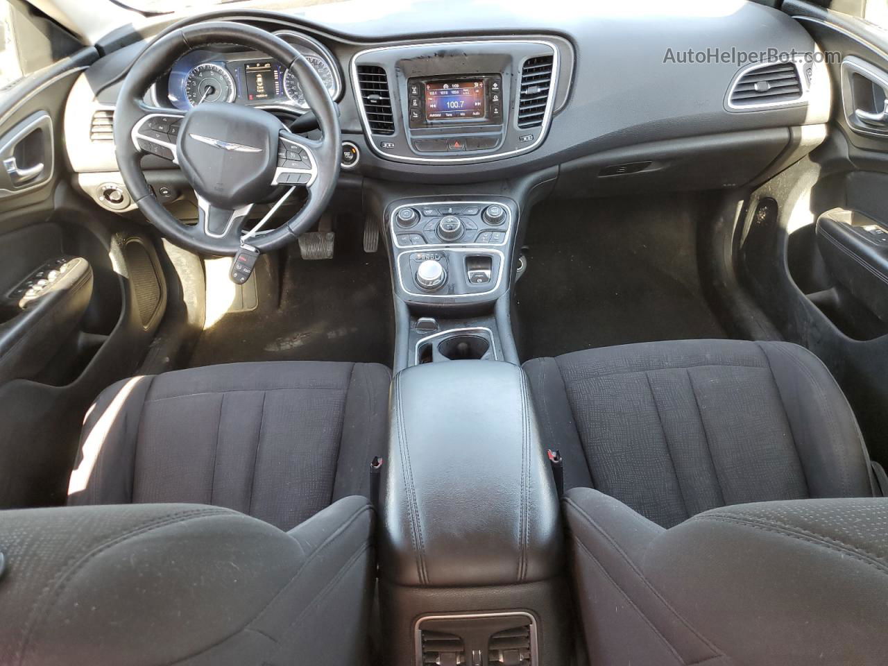 2015 Chrysler 200 Limited Угольный vin: 1C3CCCAB7FN534747