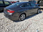 2015 Chrysler 200 Limited Угольный vin: 1C3CCCAB7FN534747