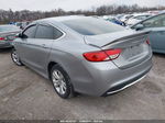 2015 Chrysler 200 Limited Silver vin: 1C3CCCAB7FN535638