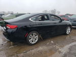 2015 Chrysler 200 Limited Black vin: 1C3CCCAB7FN556120