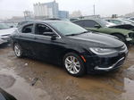 2015 Chrysler 200 Limited Black vin: 1C3CCCAB7FN556120