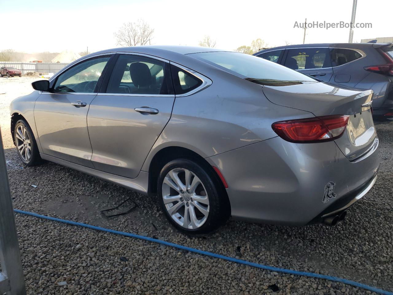 2015 Chrysler 200 Limited Silver vin: 1C3CCCAB7FN574066