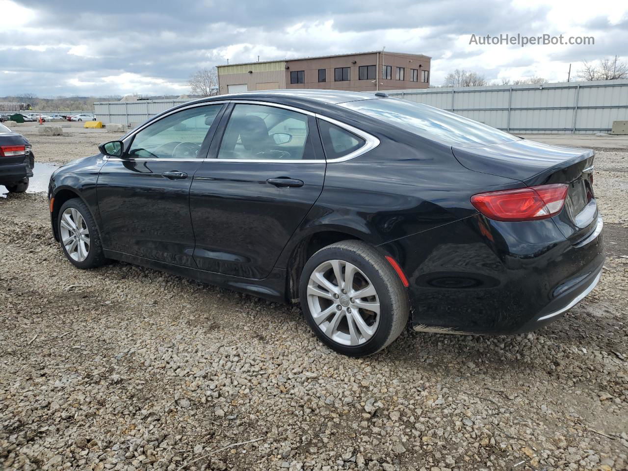 2015 Chrysler 200 Limited Black vin: 1C3CCCAB7FN597623