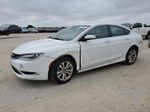 2015 Chrysler 200 Limited White vin: 1C3CCCAB7FN623119