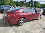 2015 Chrysler 200 Limited Burgundy vin: 1C3CCCAB7FN632905