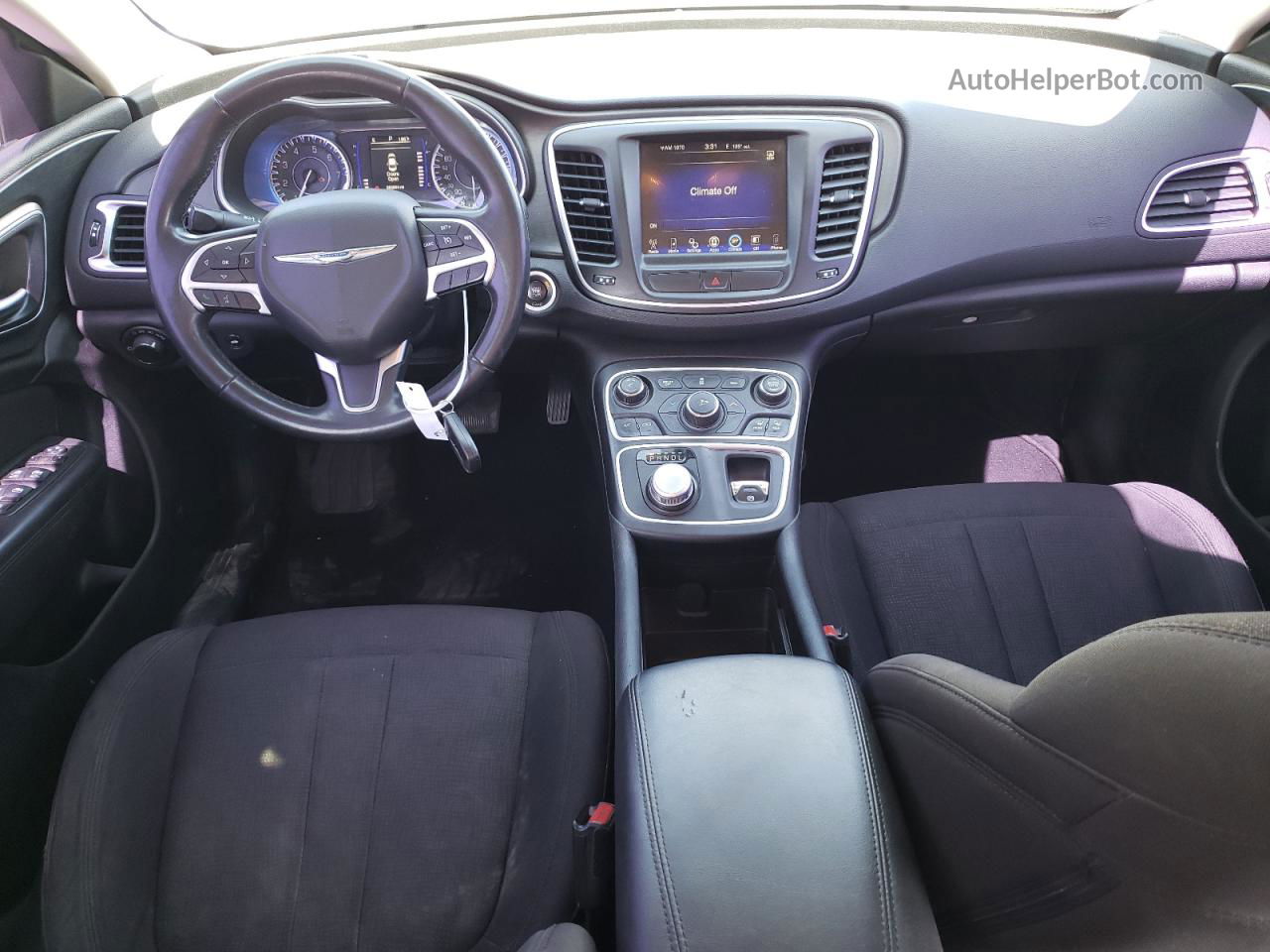 2015 Chrysler 200 Limited Белый vin: 1C3CCCAB7FN663233