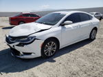 2015 Chrysler 200 Limited Белый vin: 1C3CCCAB7FN663233