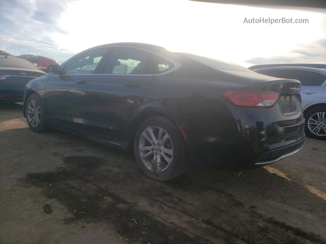 2016 Chrysler 200 Limited Серый vin: 1C3CCCAB7GN109451