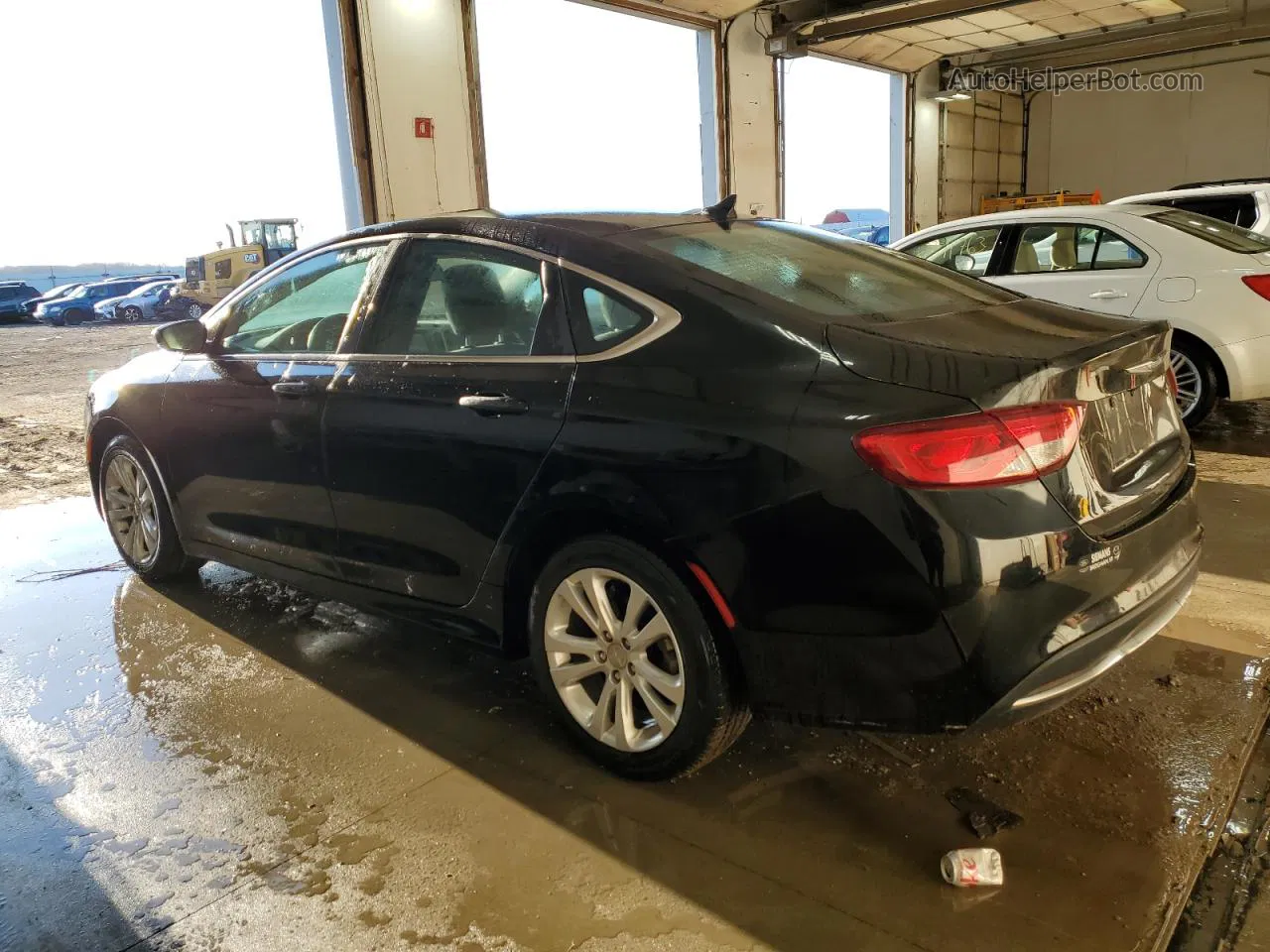 2016 Chrysler 200 Limited Black vin: 1C3CCCAB7GN113127