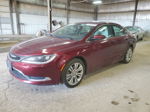 2016 Chrysler 200 Limited Темно-бордовый vin: 1C3CCCAB7GN118747