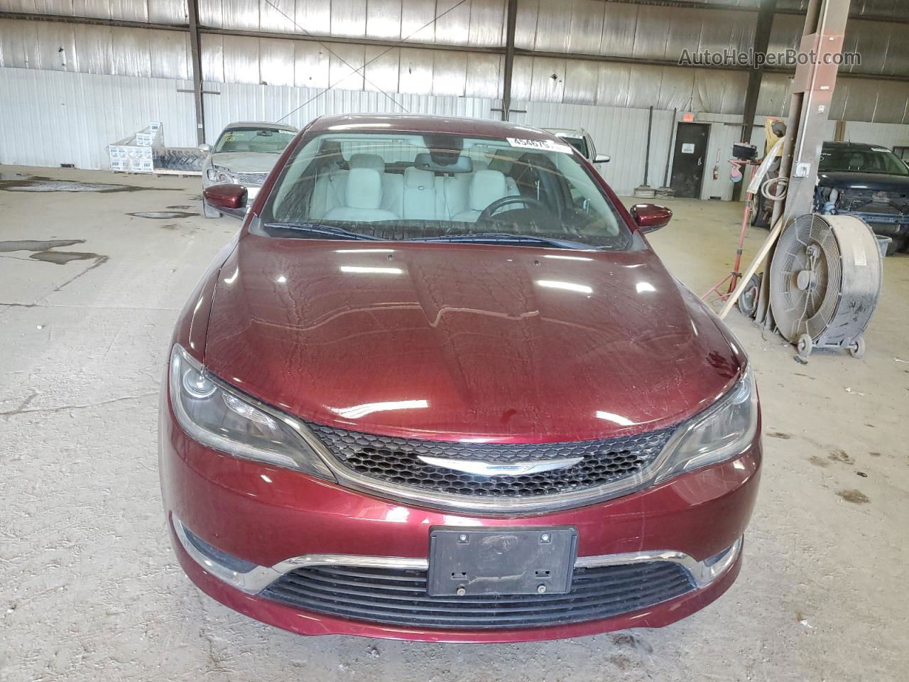 2016 Chrysler 200 Limited Maroon vin: 1C3CCCAB7GN118747