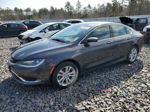 2016 Chrysler 200 Limited Серый vin: 1C3CCCAB7GN125293