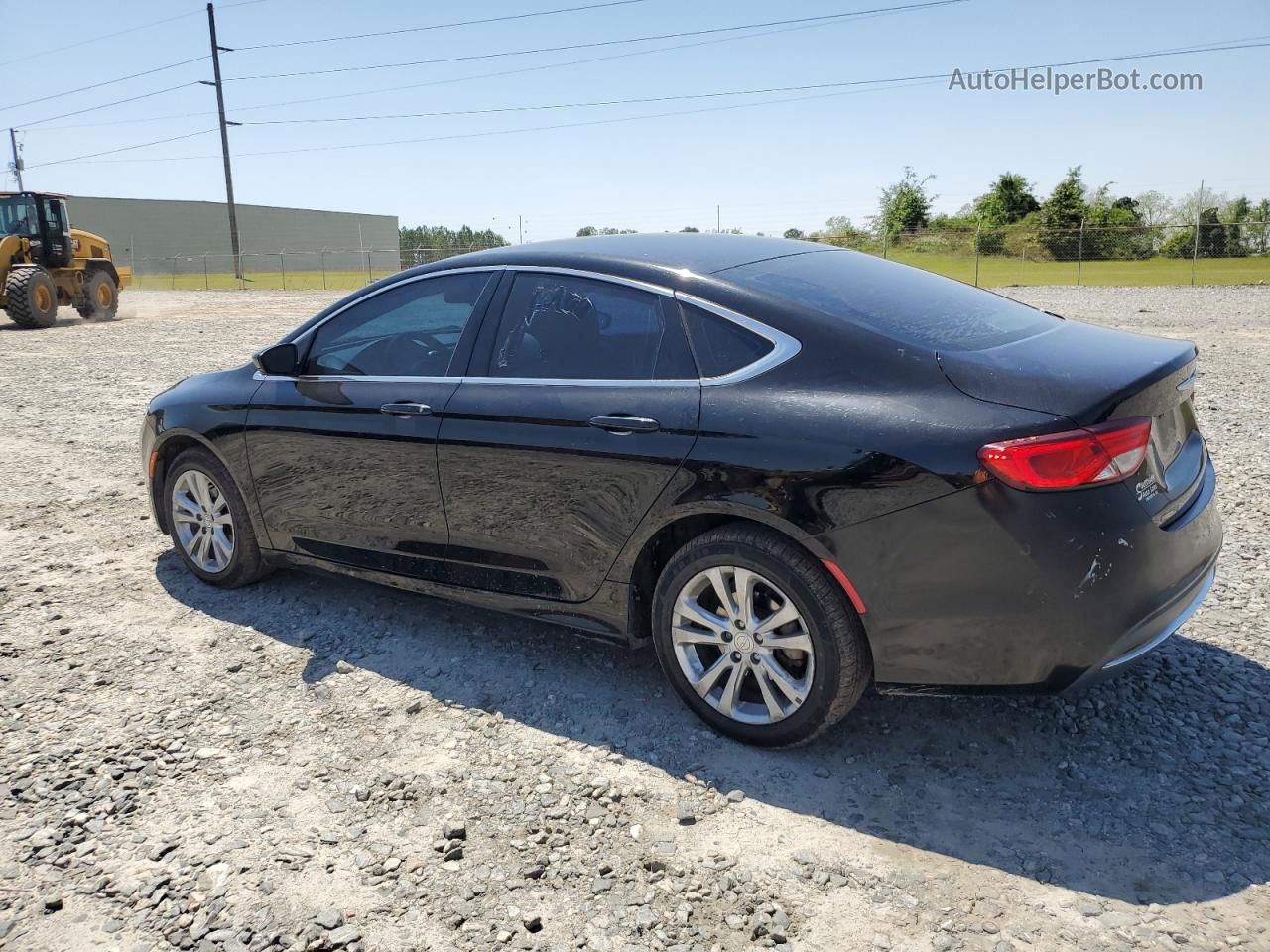 2016 Chrysler 200 Limited Black vin: 1C3CCCAB7GN140974