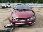 2016 Chrysler 200 Limited Burgundy vin: 1C3CCCAB7GN158276