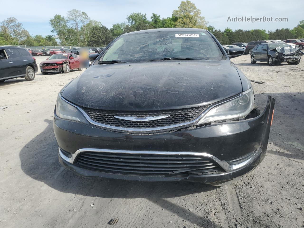 2016 Chrysler 200 Limited Black vin: 1C3CCCAB7GN176633