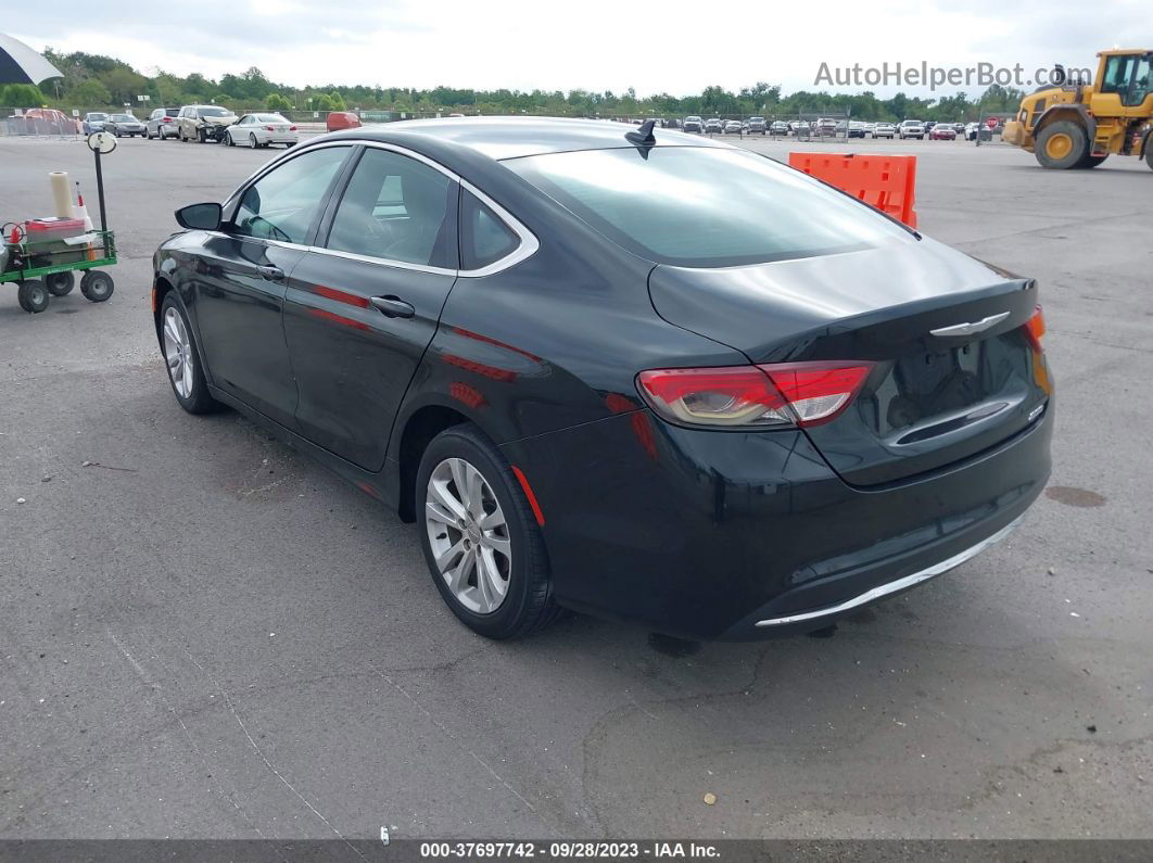 2016 Chrysler 200 Limited Platinum Черный vin: 1C3CCCAB7GN179452