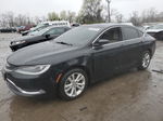 2016 Chrysler 200 Limited Black vin: 1C3CCCAB7GN179953