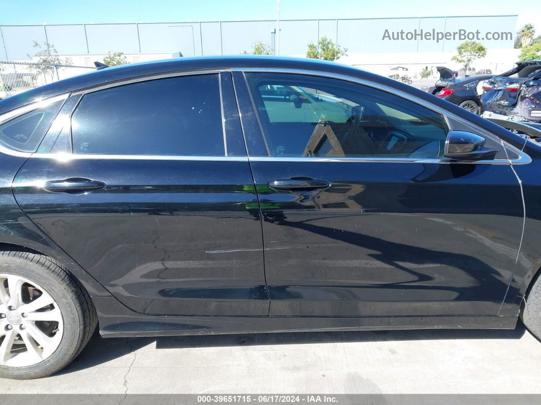 2016 Chrysler 200 Limited Platinum Black vin: 1C3CCCAB7GN192556