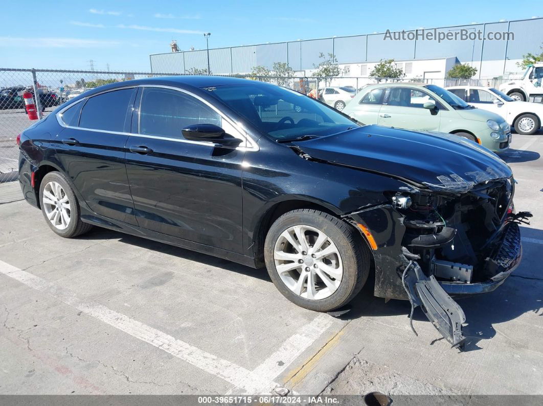 2016 Chrysler 200 Limited Platinum Black vin: 1C3CCCAB7GN192556