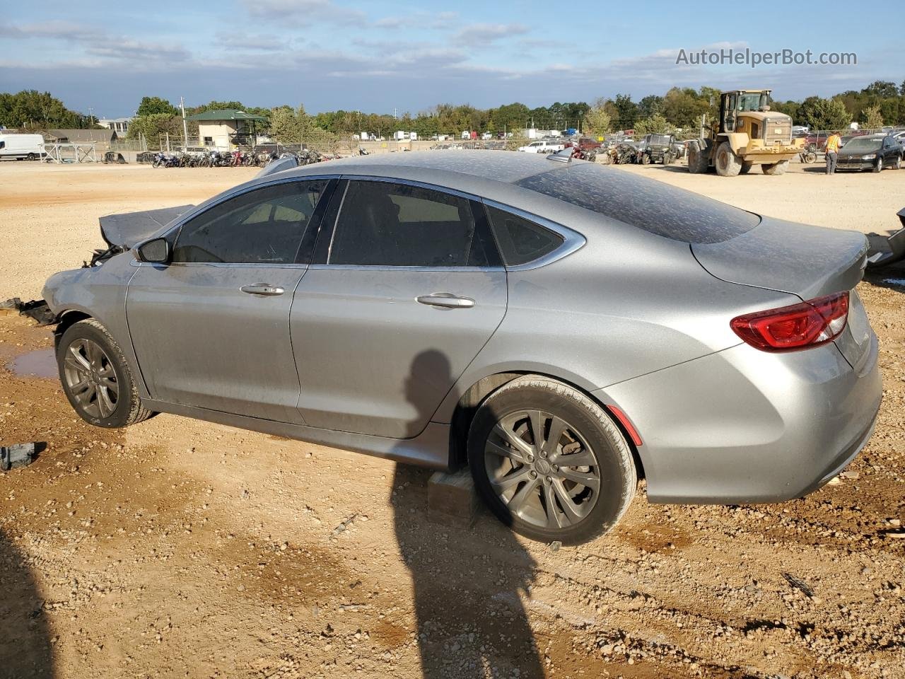 2017 Chrysler 200 Limited Серебряный vin: 1C3CCCAB7HN505560