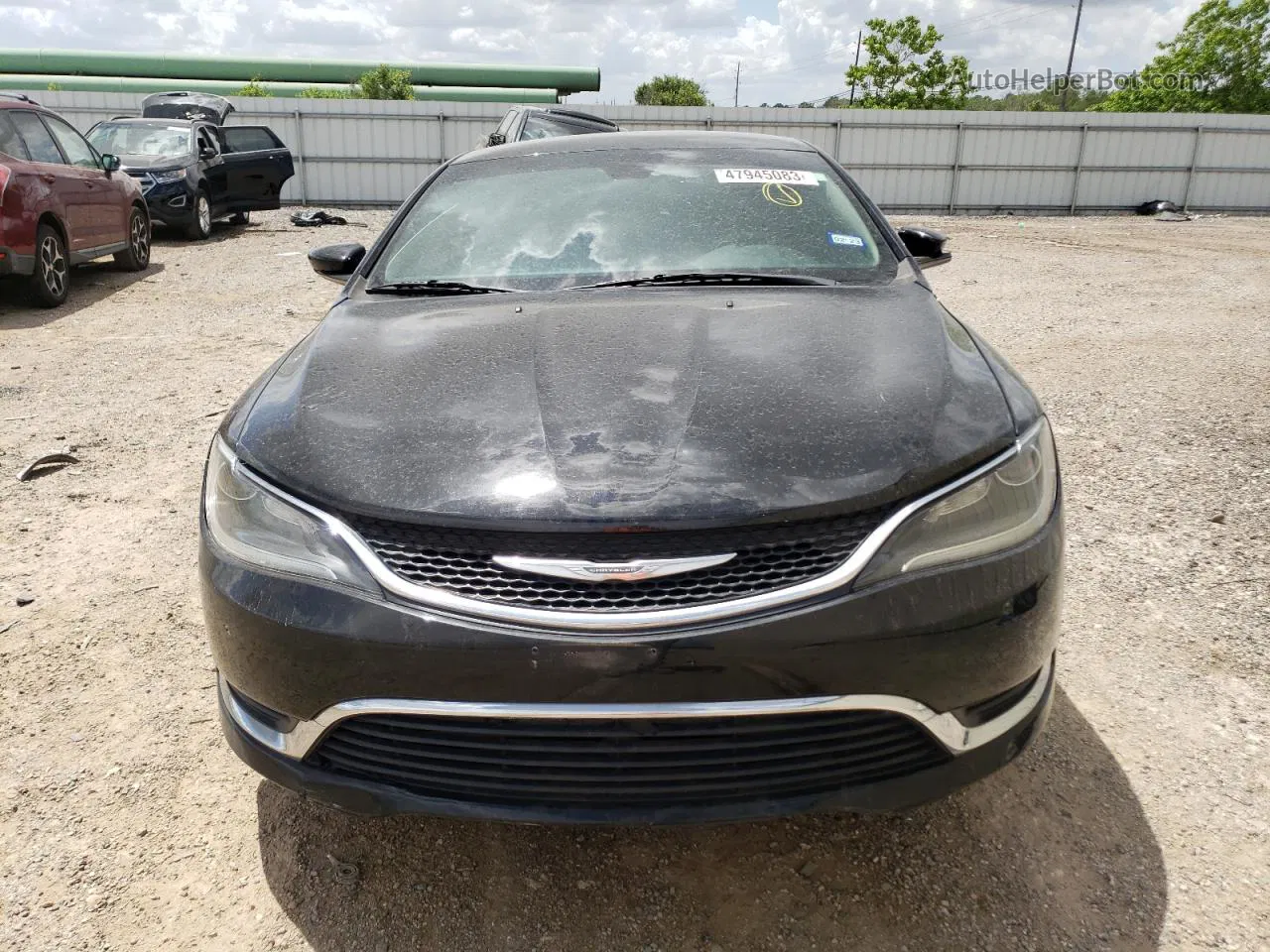 2017 Chrysler 200 Limited Black vin: 1C3CCCAB7HN506952