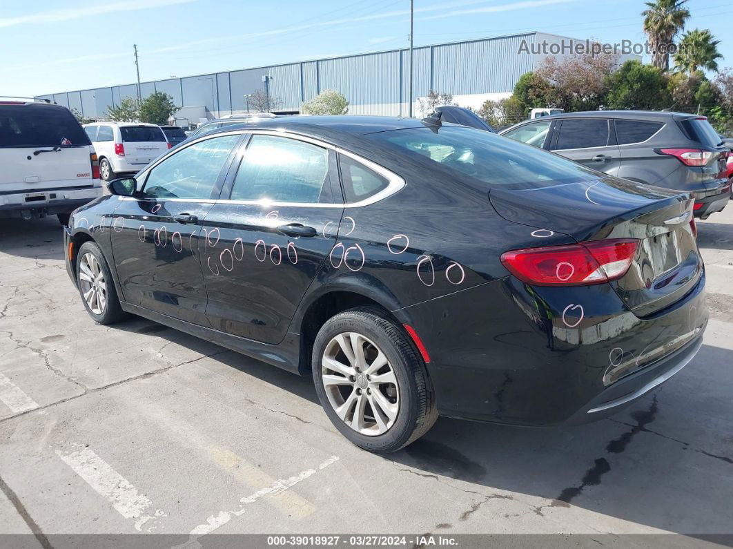 2017 Chrysler 200 Limited Platinum Черный vin: 1C3CCCAB7HN507048