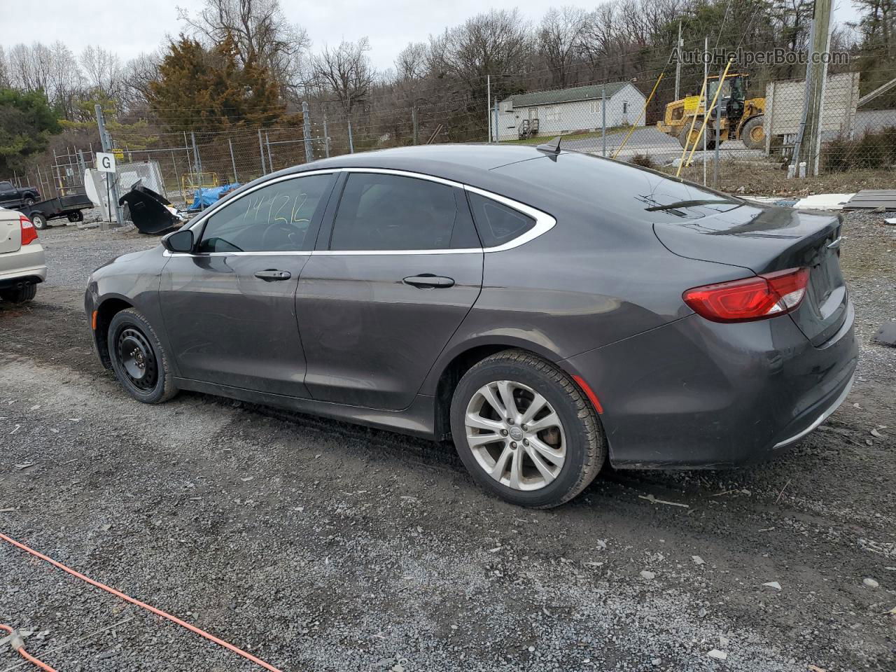 2017 Chrysler 200 Limited Gray vin: 1C3CCCAB7HN507311