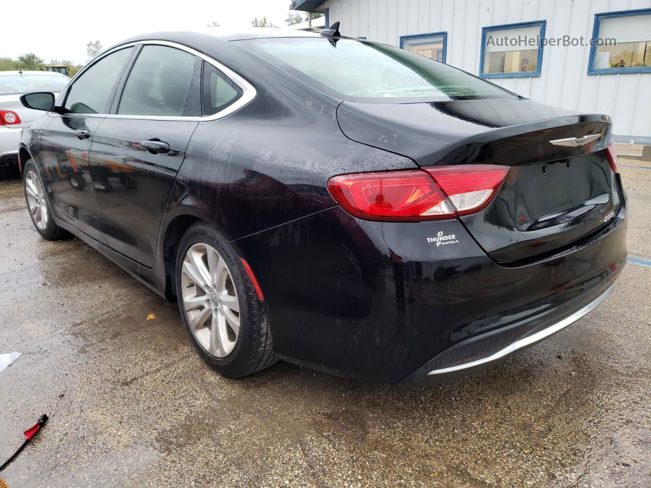 2017 Chrysler 200 Limited Black vin: 1C3CCCAB7HN508121