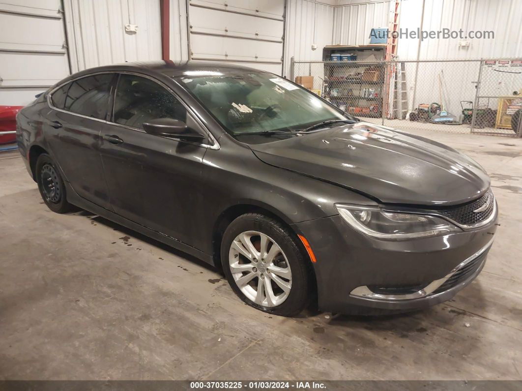 2017 Chrysler 200 Limited Platinum Черный vin: 1C3CCCAB7HN510757