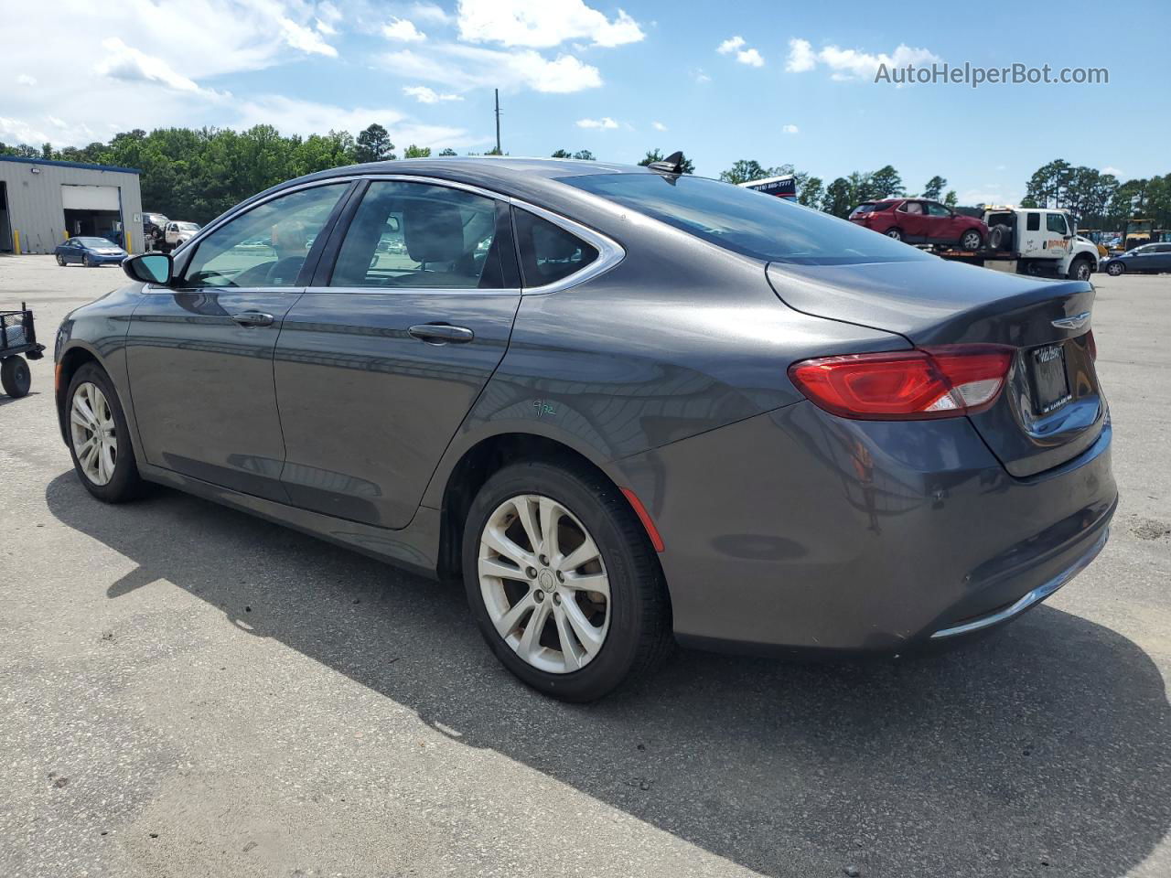 2017 Chrysler 200 Limited Угольный vin: 1C3CCCAB7HN511553