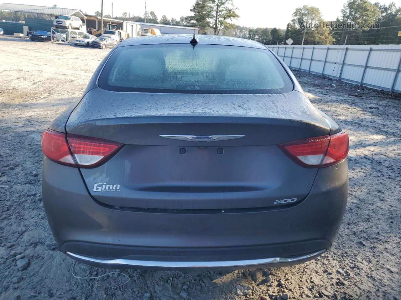 2017 Chrysler 200 Limited Gray vin: 1C3CCCAB7HN511911