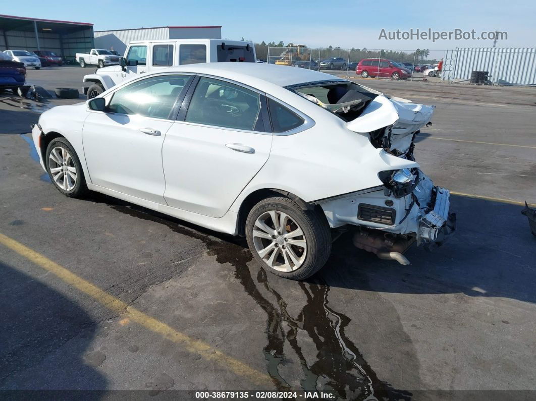 2017 Chrysler 200 Limited White vin: 1C3CCCAB7HN512265