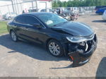 2015 Chrysler 200 Limited Black vin: 1C3CCCAB8FN568826